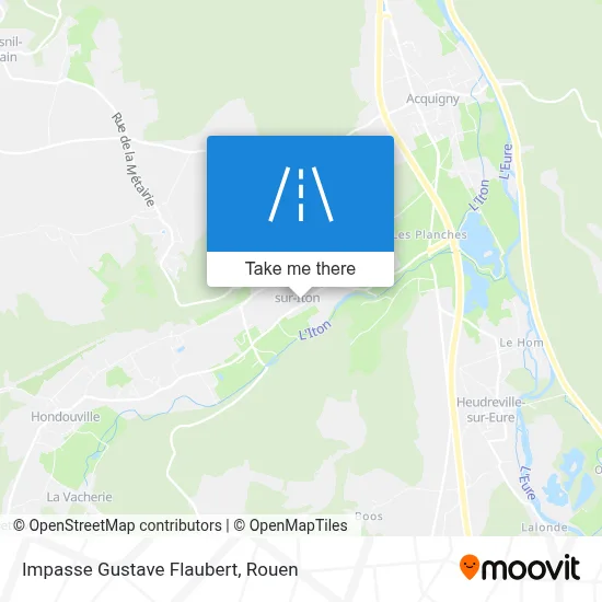 Mapa Impasse Gustave Flaubert