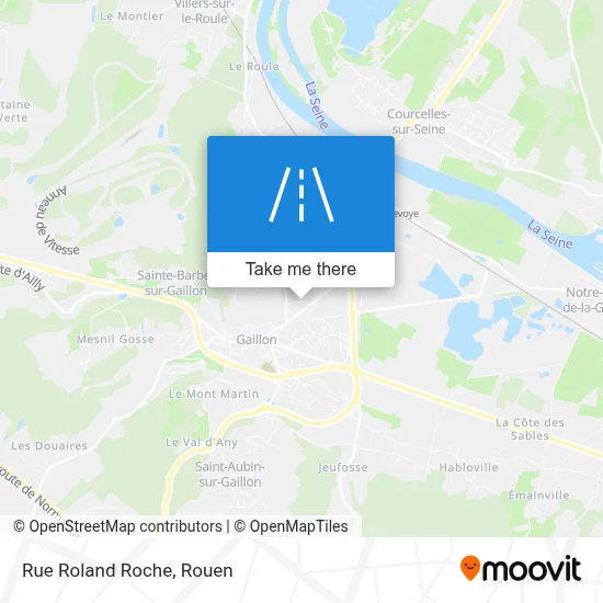 Rue Roland Roche map