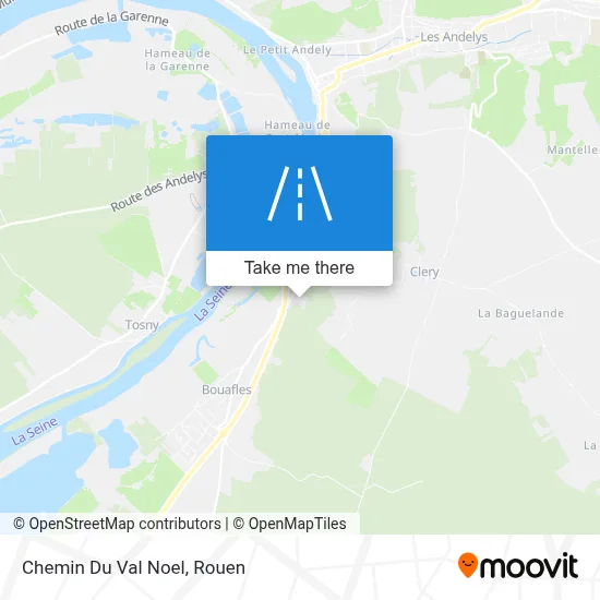 Chemin Du Val Noel map