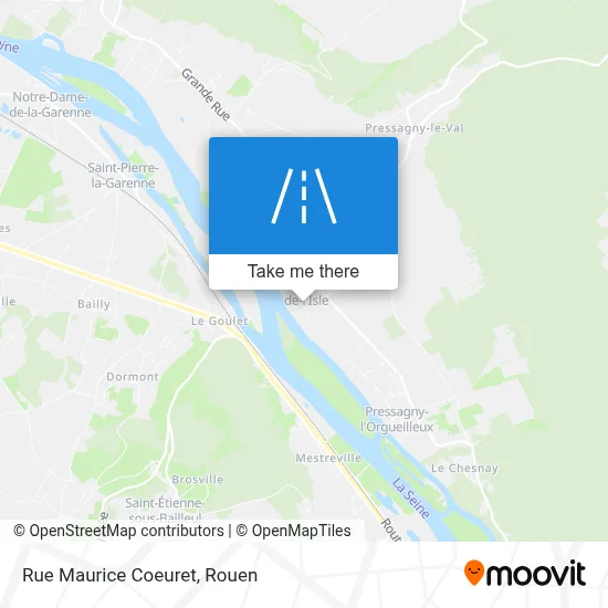 Rue Maurice Coeuret map