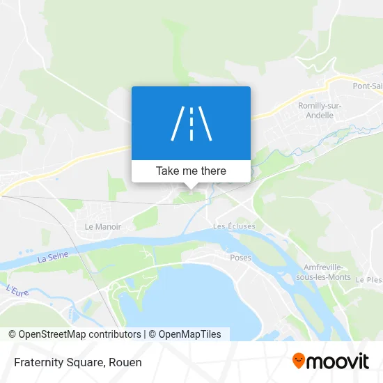 Place De La Fraternité map