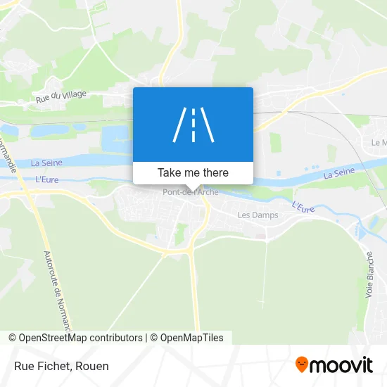 Mapa Rue Fichet