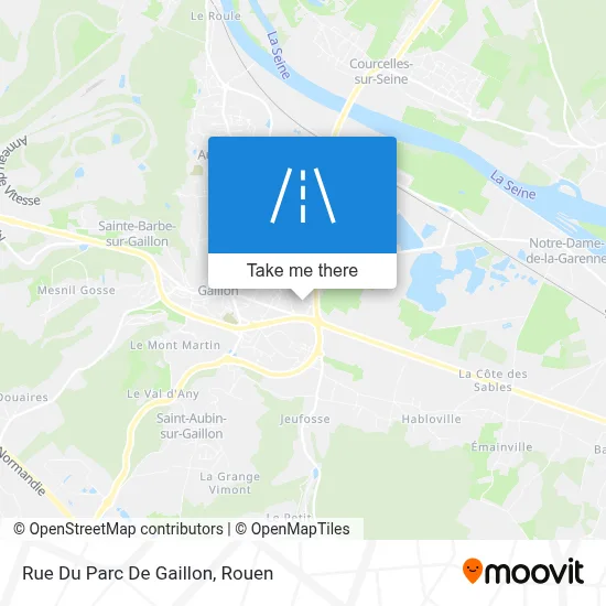 Rue Du Parc De Gaillon map