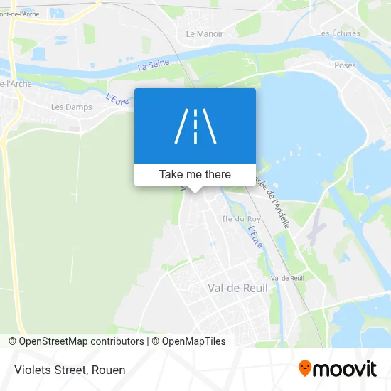Rue Des Violettes map