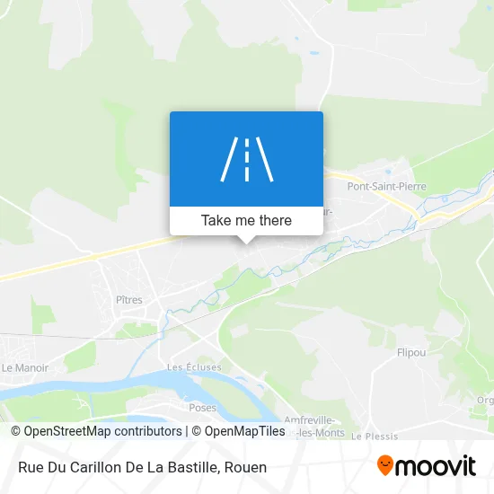 Rue Du Carillon De La Bastille map