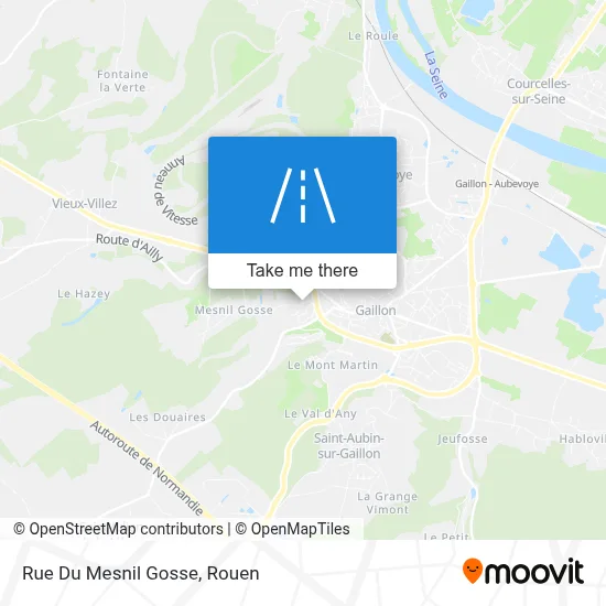 Rue Du Mesnil Gosse map