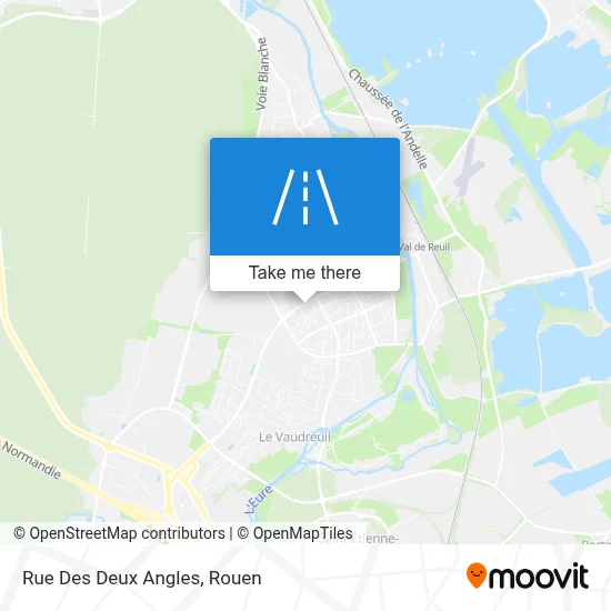 Rue Des Deux Angles map