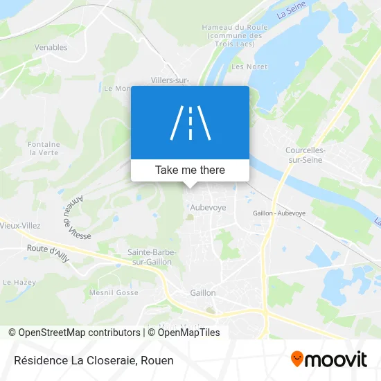 Résidence La Closeraie map