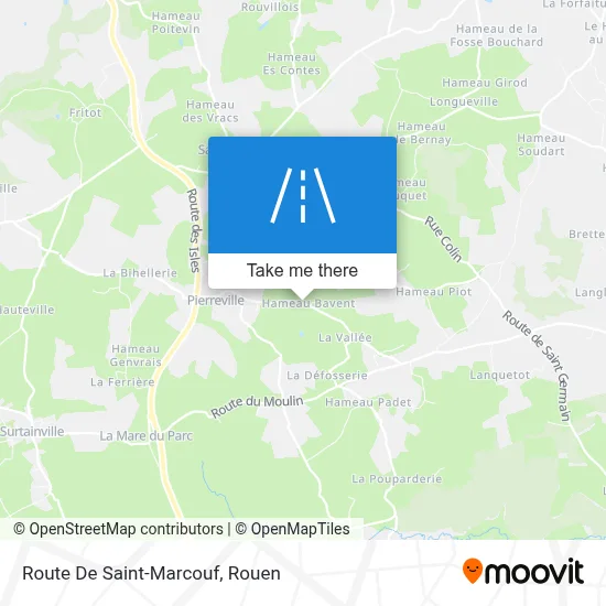 Route De Saint-Marcouf map