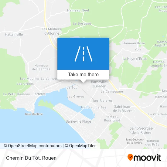 Chemin Du Tôt map