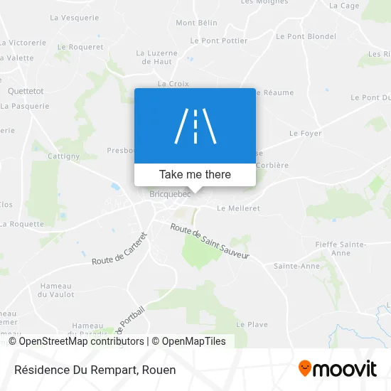 Résidence Du Rempart map