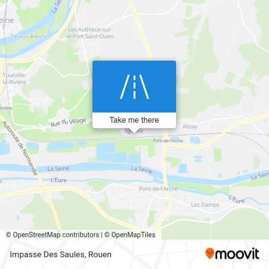 Impasse Des Saules map