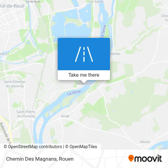 Mapa Chemin Des Magnans