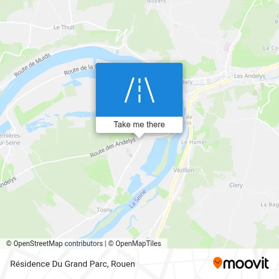Résidence Du Grand Parc map