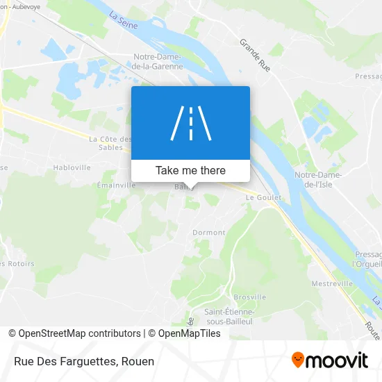 Rue Des Farguettes map