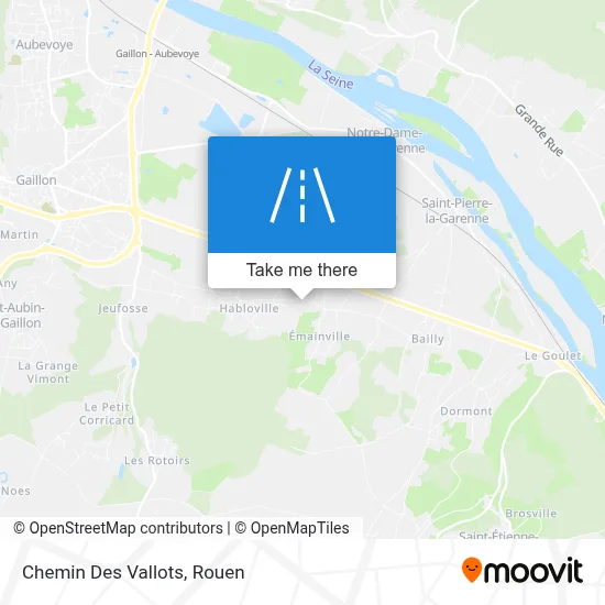 Chemin Des Vallots map