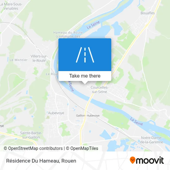 Résidence Du Hameau map