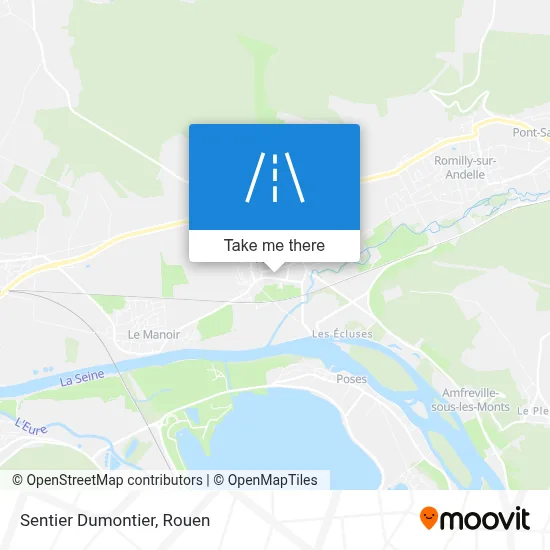 Sentier Dumontier map