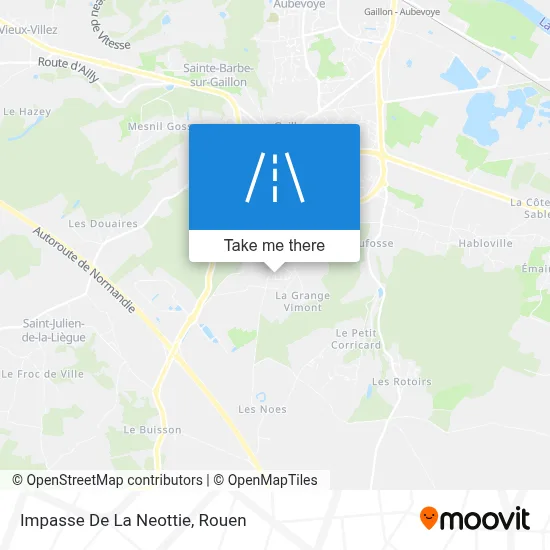 Impasse De La Neottie map