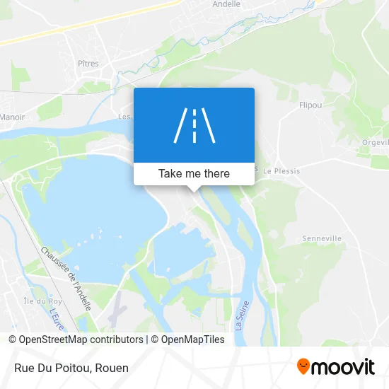 Rue Du Poitou map