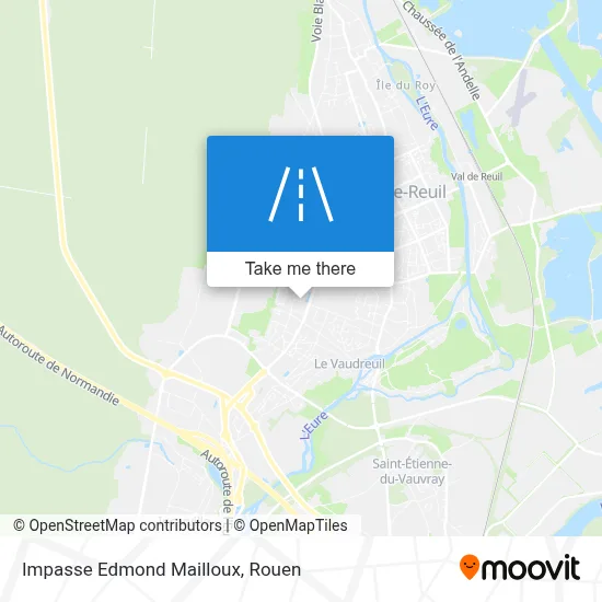 Impasse Edmond Mailloux map