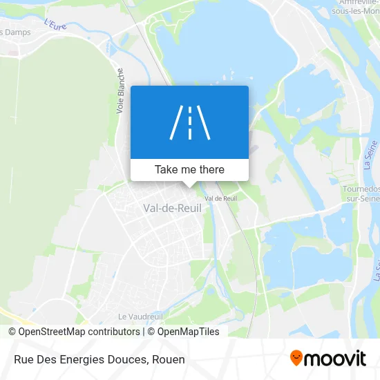 Rue Des Energies Douces map