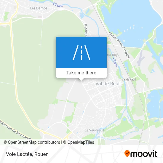 Voie Lactée map