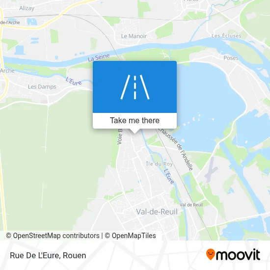 Rue De L'Eure map
