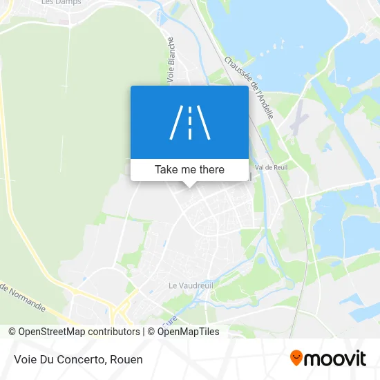 Voie Du Concerto map