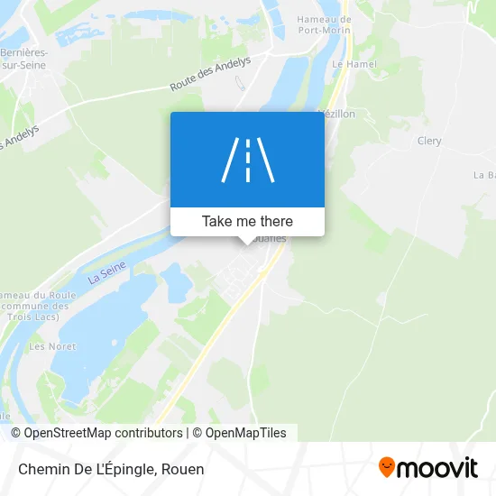 Chemin De L'Épingle map