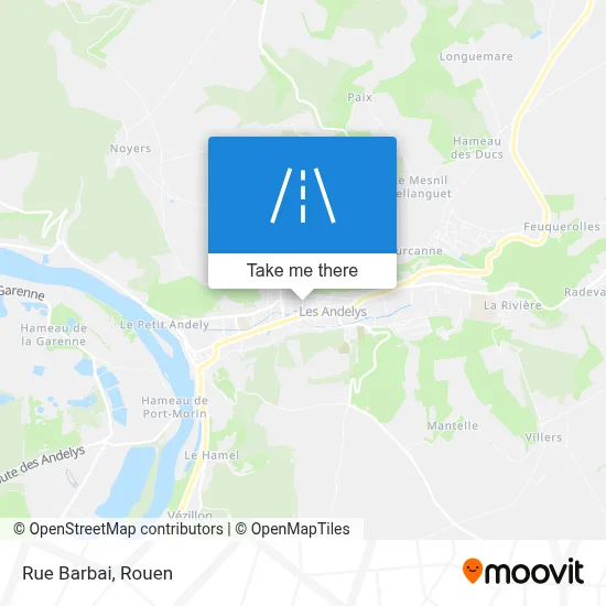 Rue Barbai map