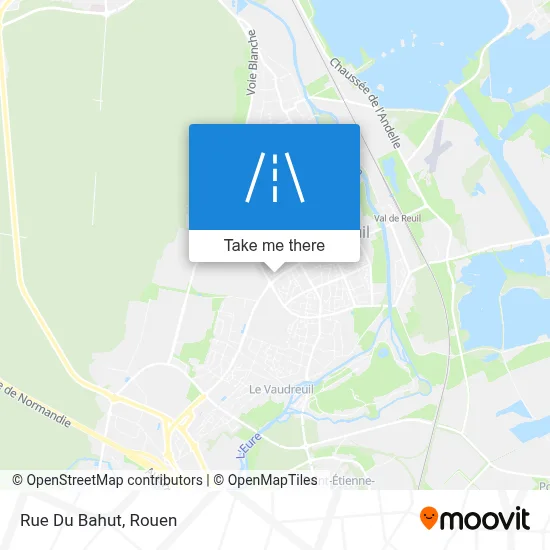 Rue Du Bahut map