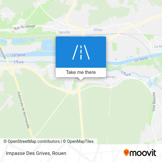 Impasse Des Grives map