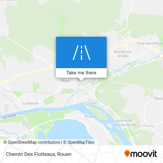 Chemin Des Flotteaux map