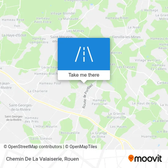 Chemin De La Valaiserie map