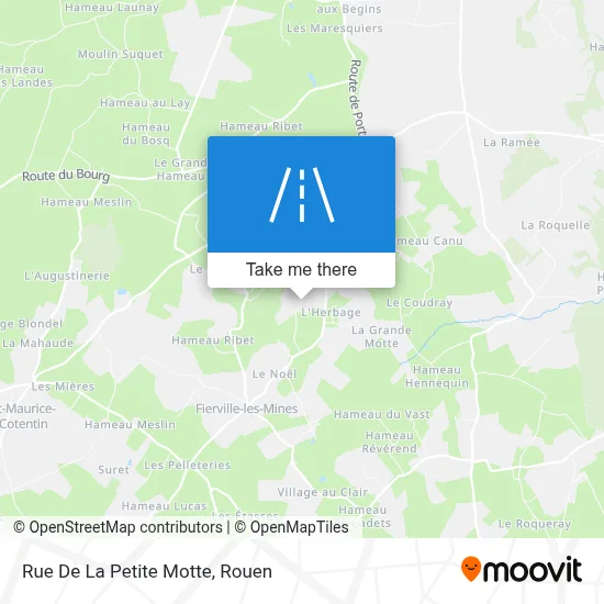 Rue De La Petite Motte map