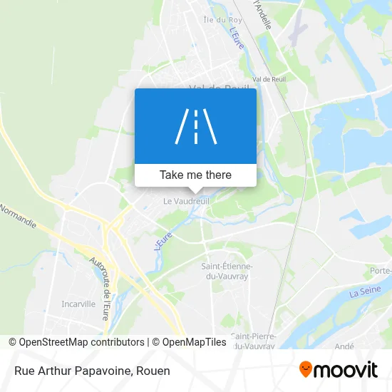 Rue Arthur Papavoine map