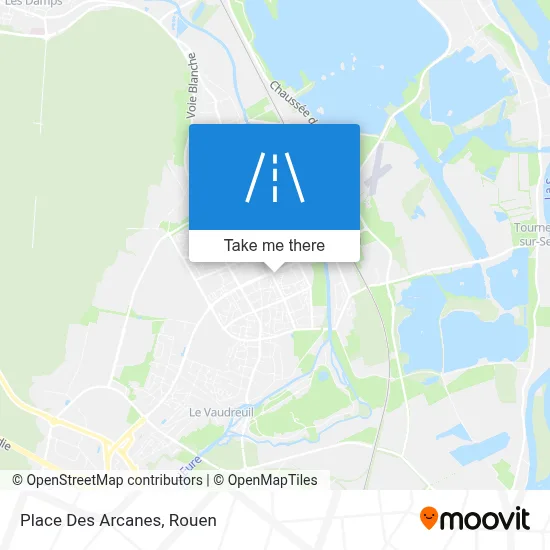 Place Des Arcanes map