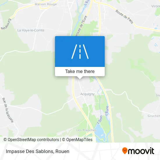 Impasse Des Sablons map