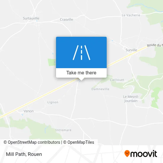 Chemin Du Moulin map