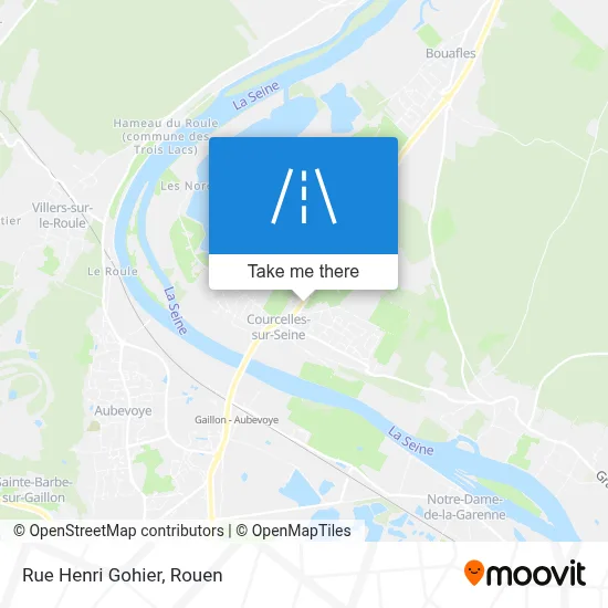 Rue Henri Gohier map