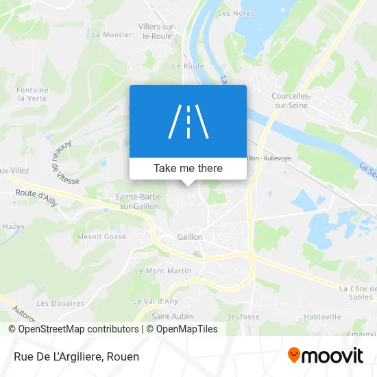 Rue De L'Argiliere map