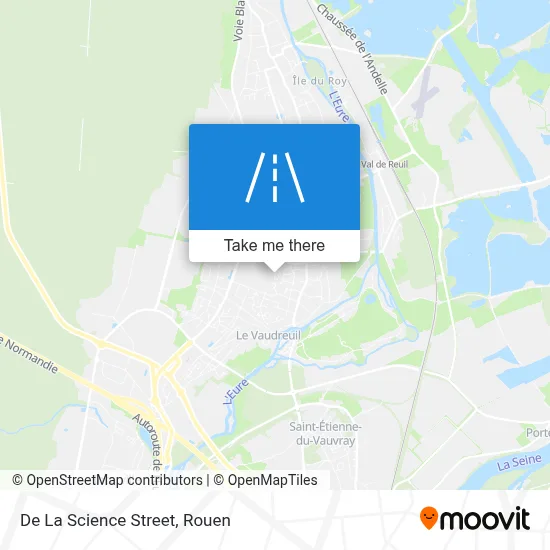 Mapa Rue De La Science