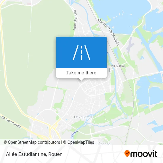Allée Estudiantine map
