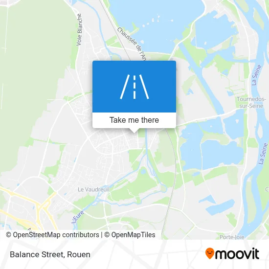Mapa Rue De La Balance
