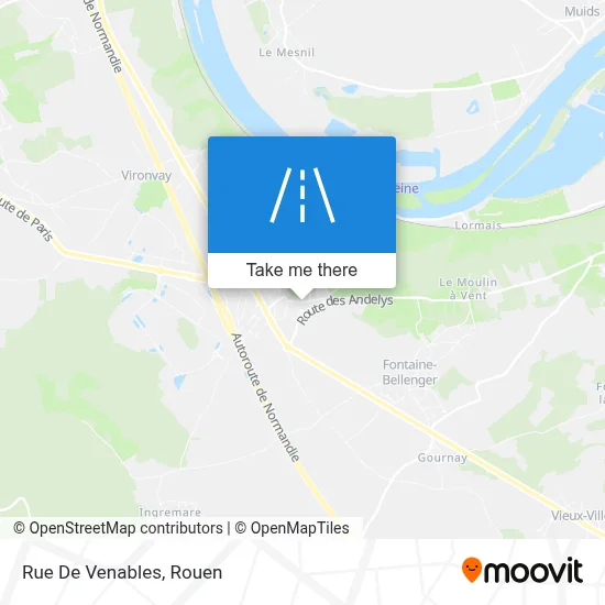 Rue De Venables map