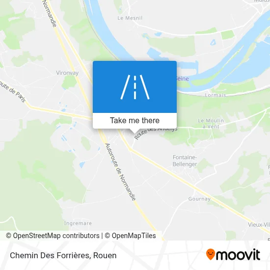 Chemin Des Forrières map