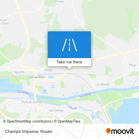 Impasse Des Champs map