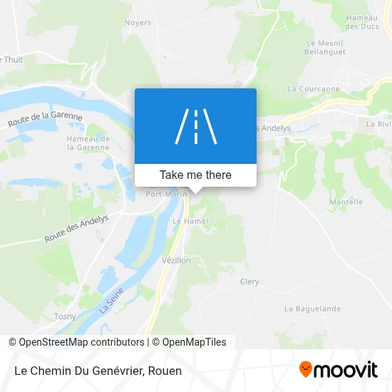 Le Chemin Du Genévrier map