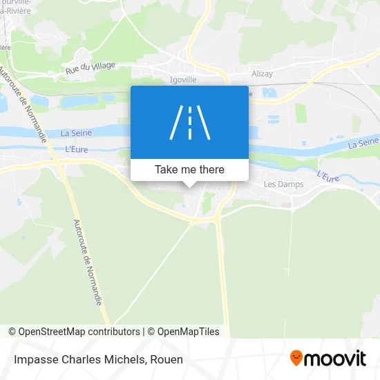 Impasse Charles Michels map